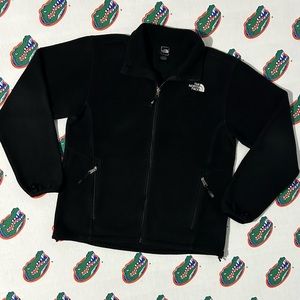 Mens North Face Fleece Zip Up Jacket Sweater Size Large / XL